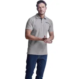 Mens Hacker Golf Shirt Model Image